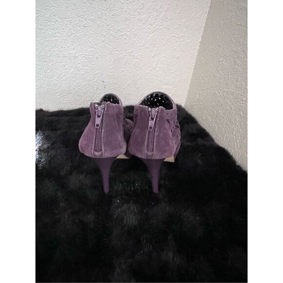 Promise eggplant purple cage gladiator heels 8 - Picture 3 of 5